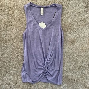 Altar’d state Purple tie tank